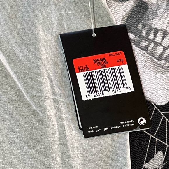 RARE 2012 Nike Dri-Fit Manchester United Futbol Club Performance Shirt Large NWT - Picture 6 of 8